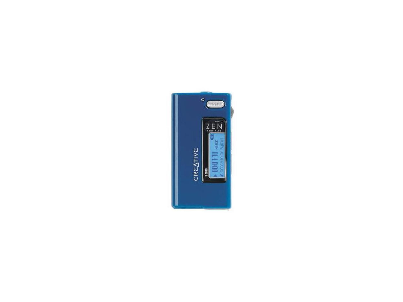 Creative ZEN Nano Plus Blue 1GB MP3 Player