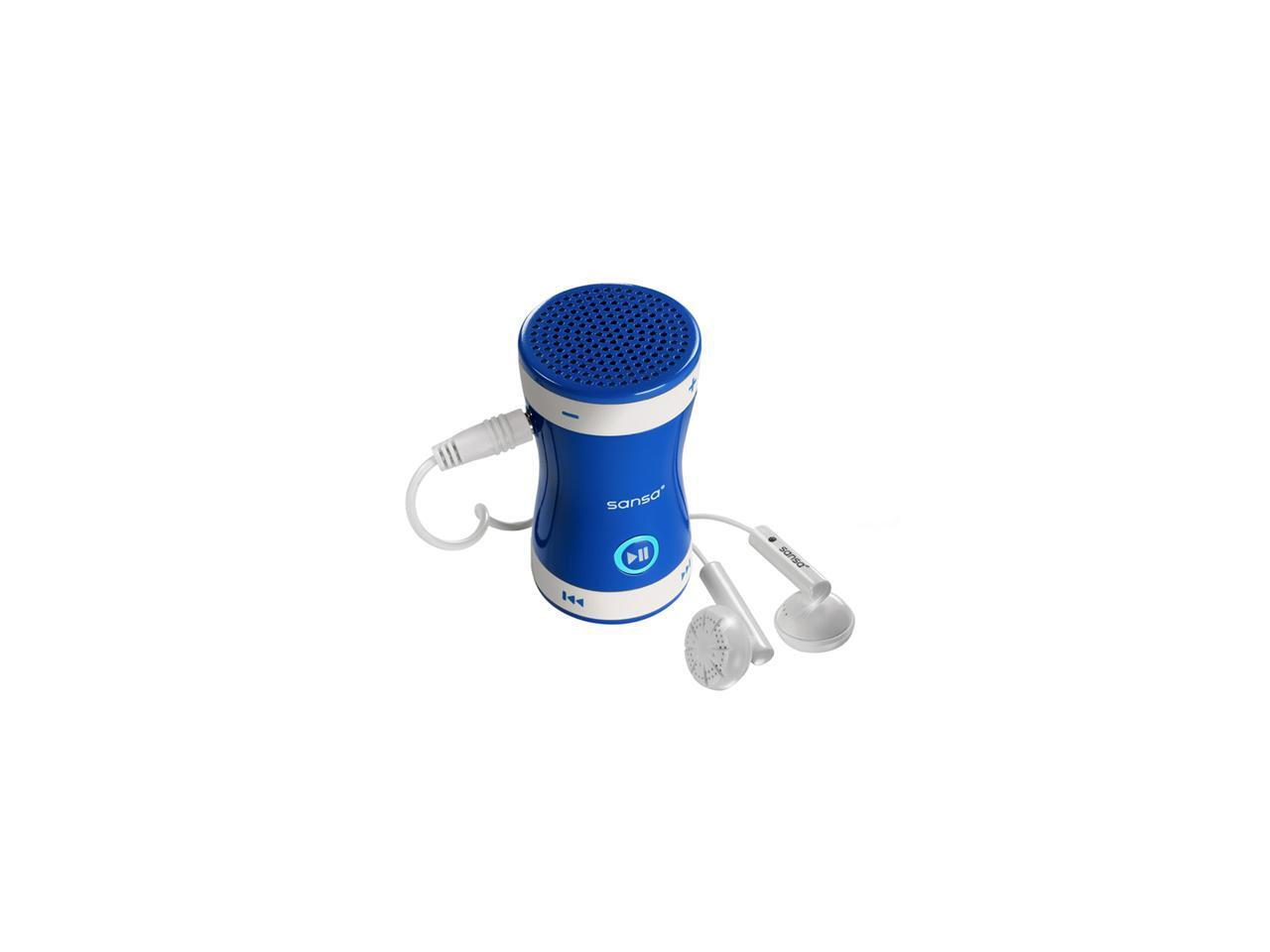 SanDisk Sansa Shaker Blue 1GB MP3 Player