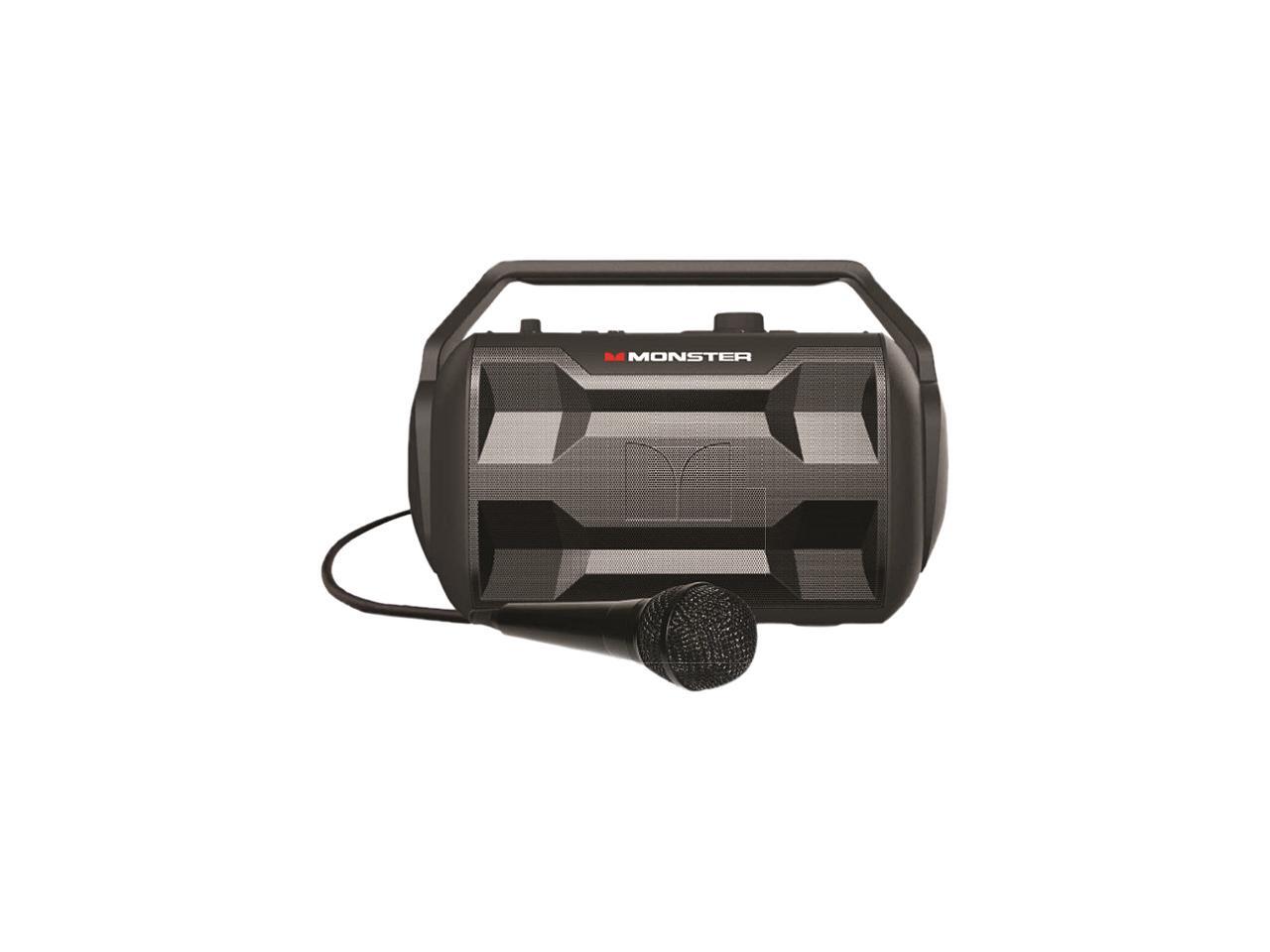 Monster Nomad Bluetooth Wireless Portable Speaker Black
