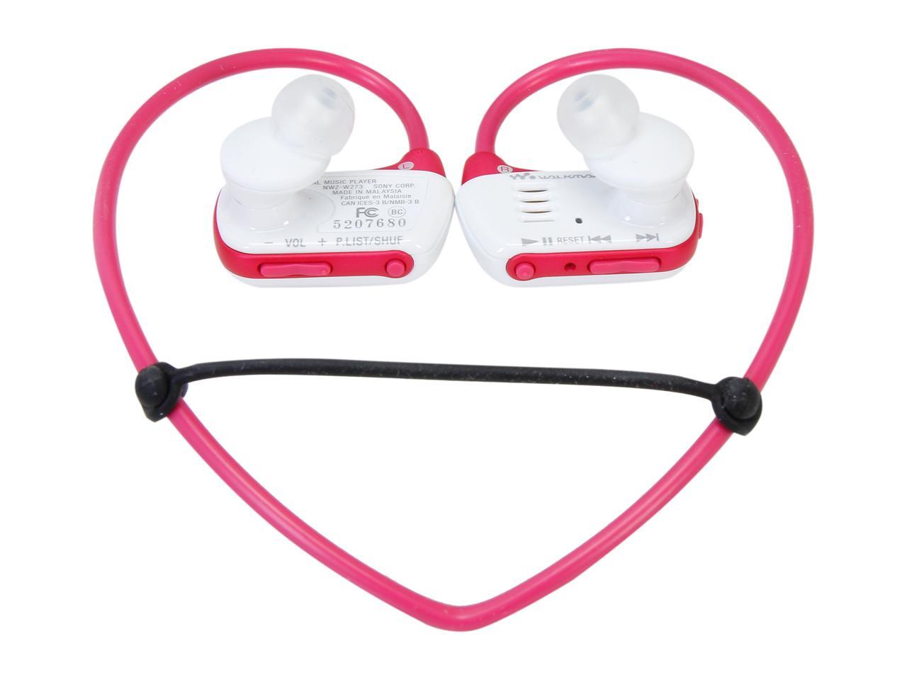 SONY Walkman Pink 4GB MP3 Player NWZW273PNK