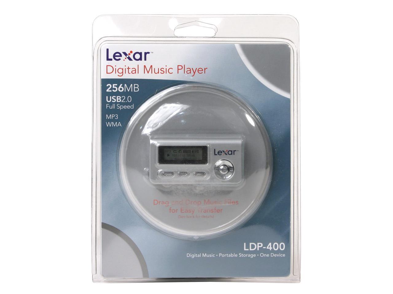 Lexar Silver 256MB MP3 Player MP256431