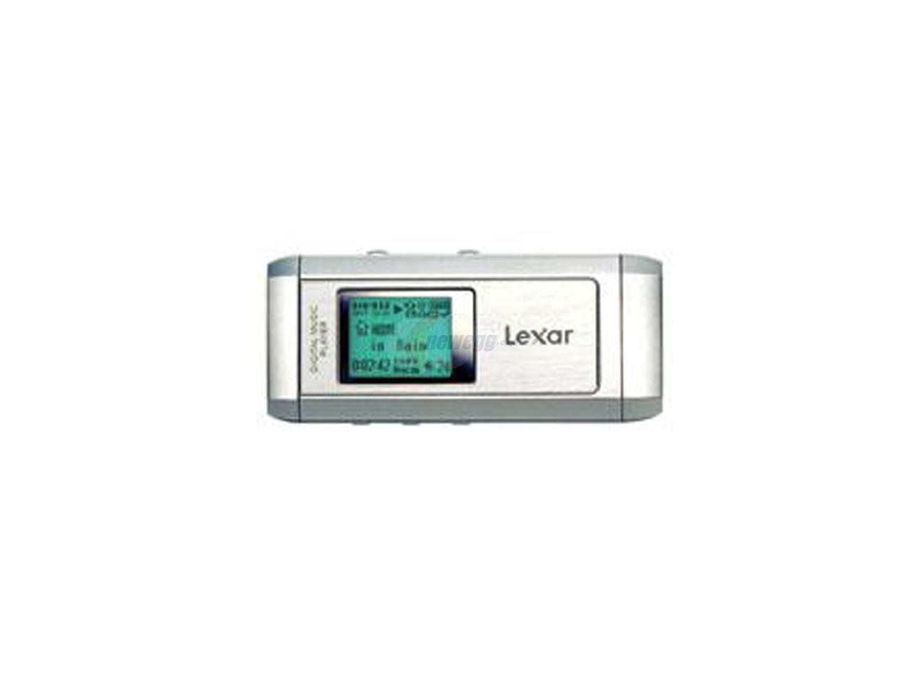 Lexar Silver 256MB MP3 Player MPA256231