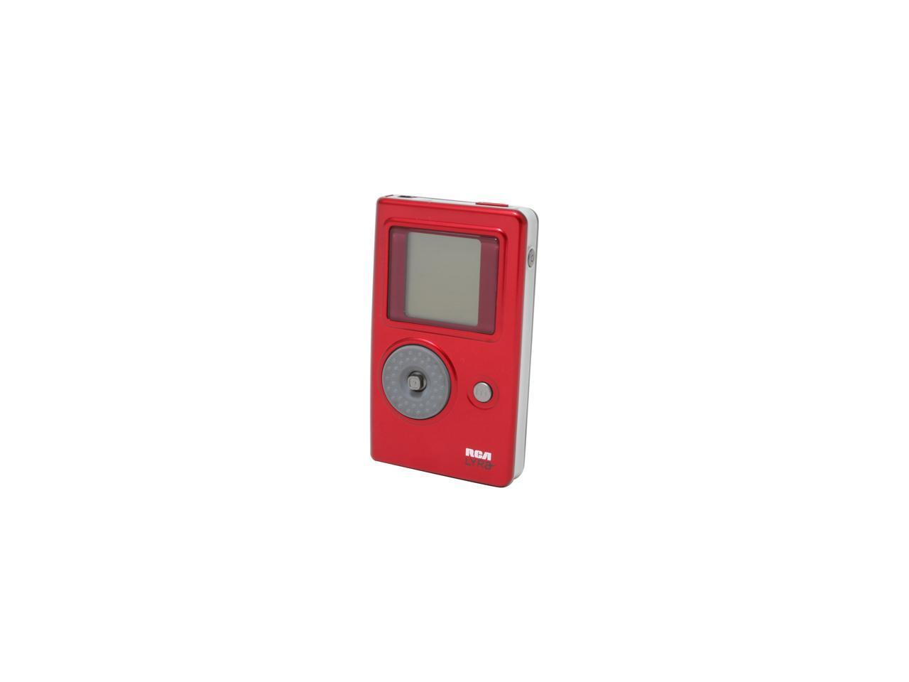 Refurbished RCA Lyra 1.5" Red 4GB MP3 Player RD2762