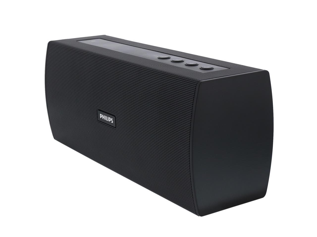 Philips BT3080B/37 Bluetooth Speaker - Black - Newegg.com