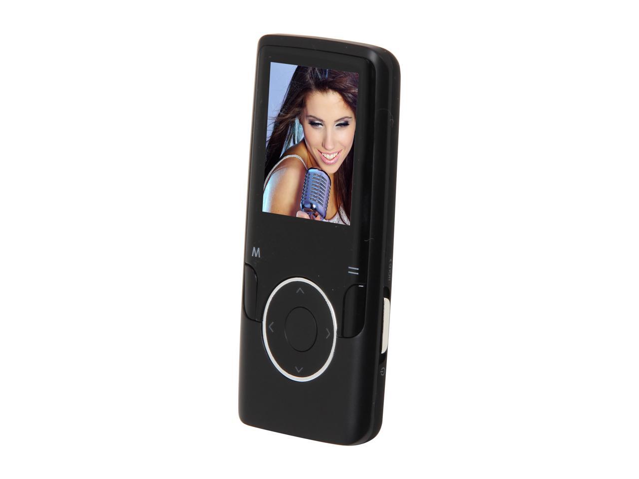 Coby 1.8" Black 4GB Video MP3 Player MP6204GBLK