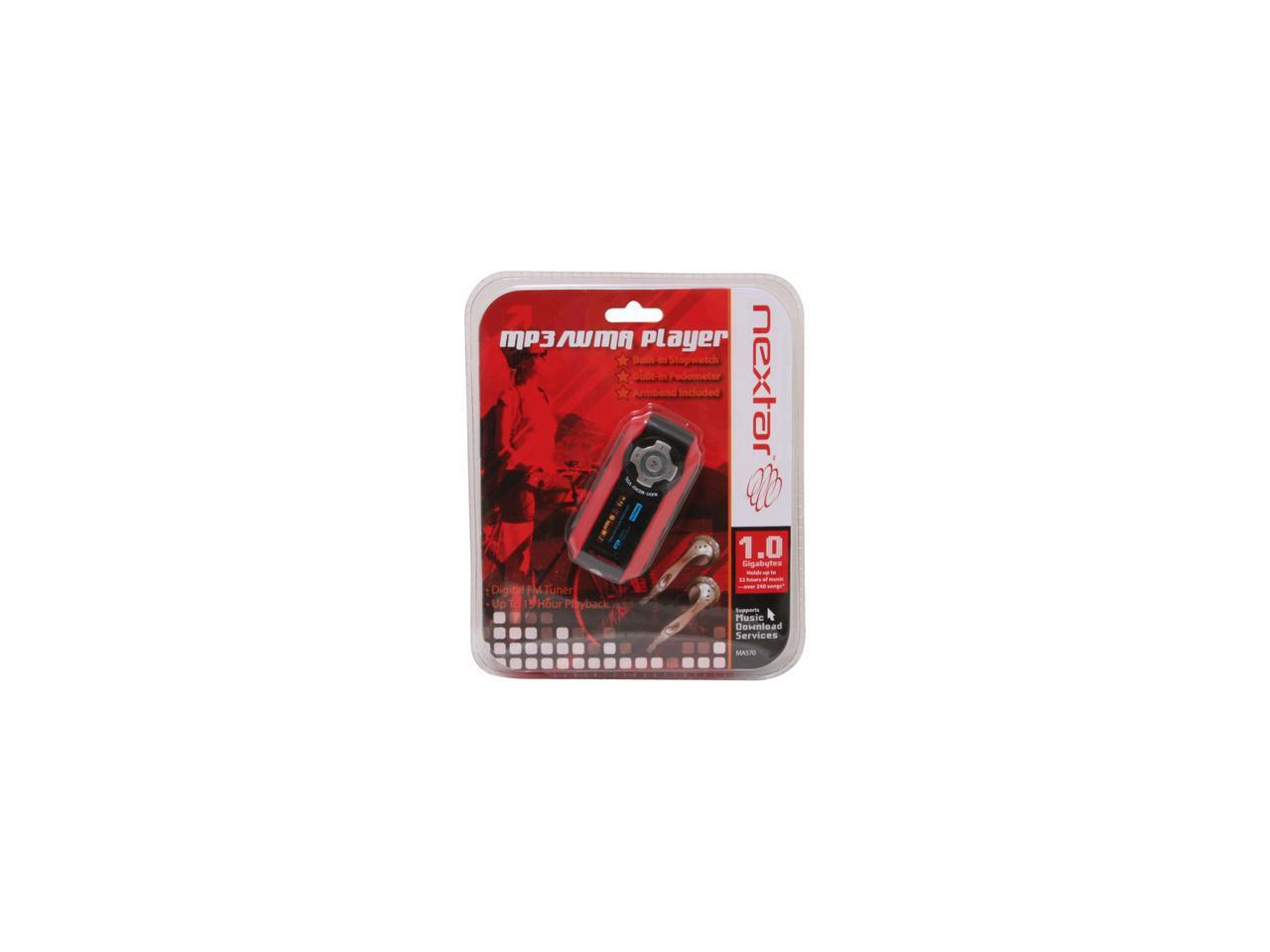 Nextar Red 1GB MP3 Player MA5701R