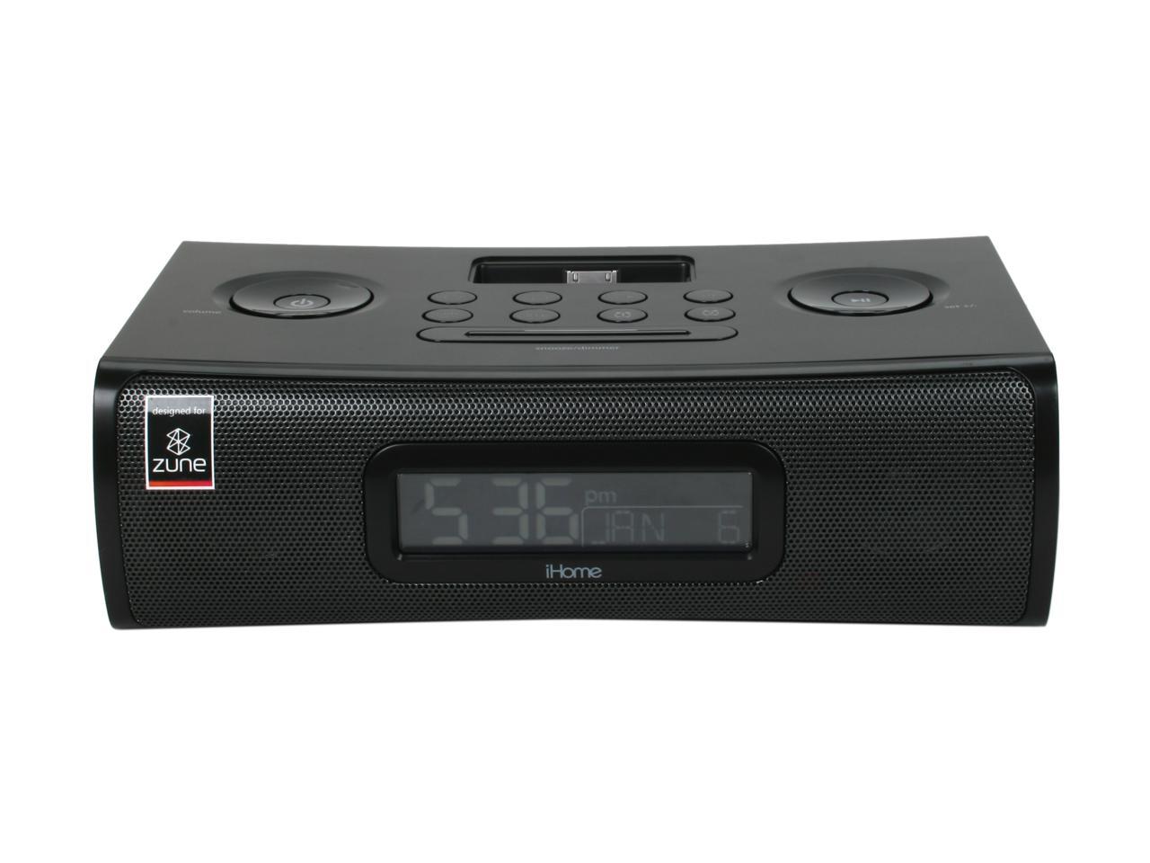 zune dock clock radio