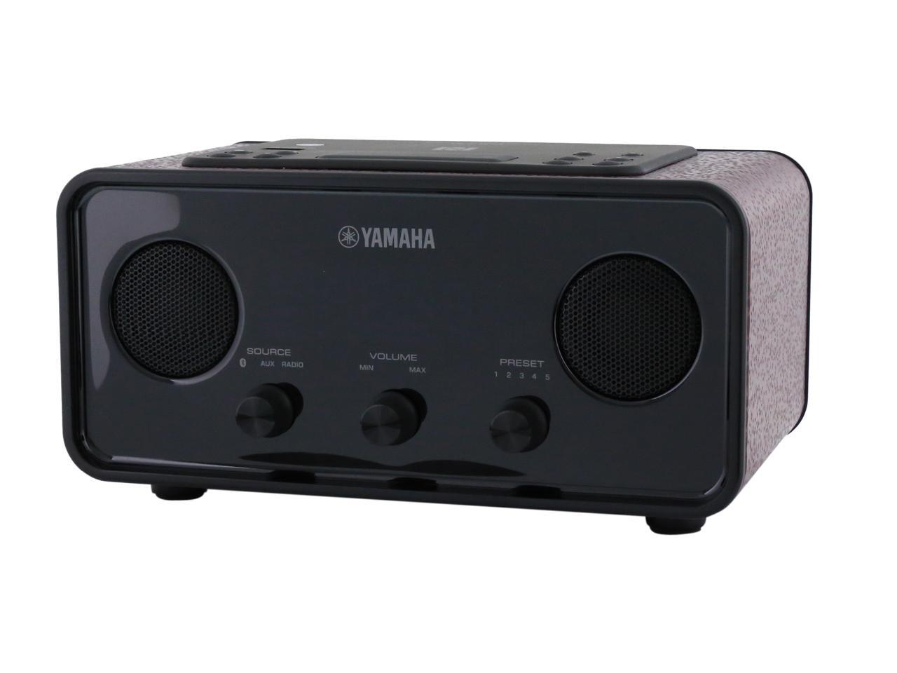 YAMAHA TSXB72DR Bluetooth Desktop Clockradio / Alarm System Red