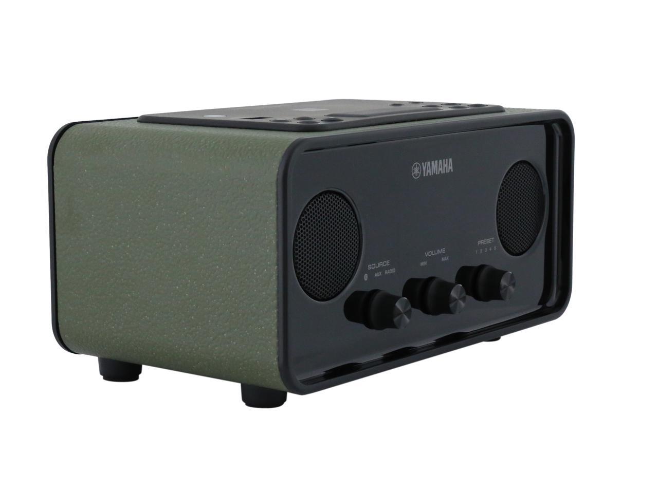 YAMAHA TSXB72DGN Bluetooth Desktop Clockradio / Alarm System Green