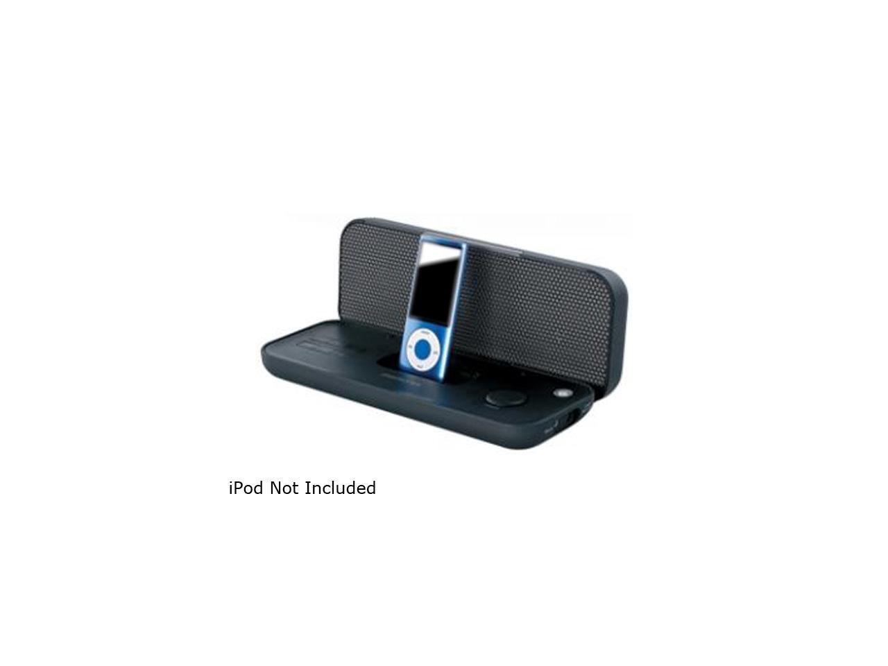 Memorex Mi3602 PurePlay Portable Speaker for iPod Black