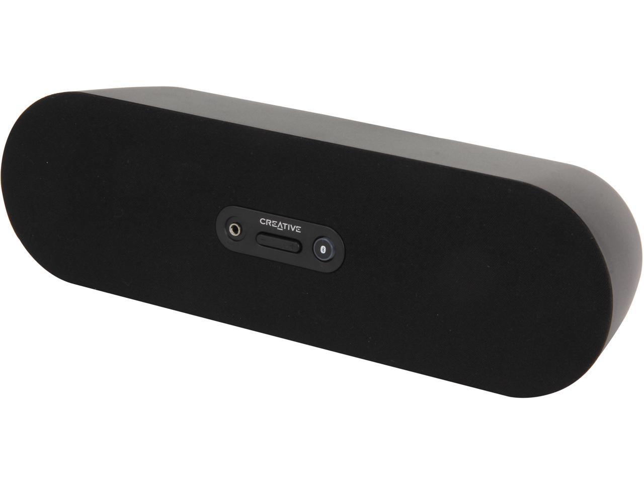 Refurbished Creative Bluetooth Wireless Speaker Black 51mf8130aa002 Newegg Com