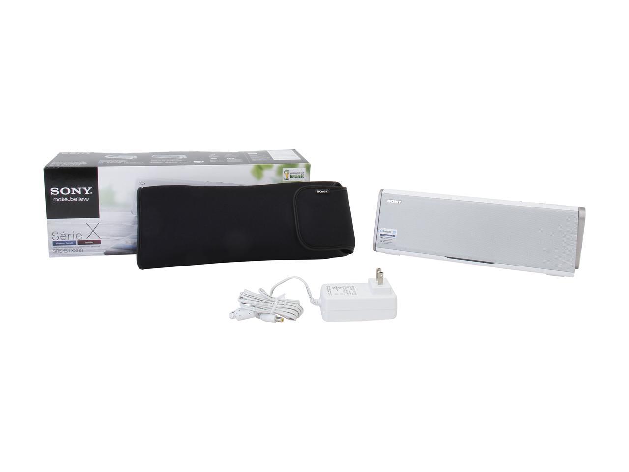 Sony SRSBTX300/WHT Bluetooth Wireless Speaker