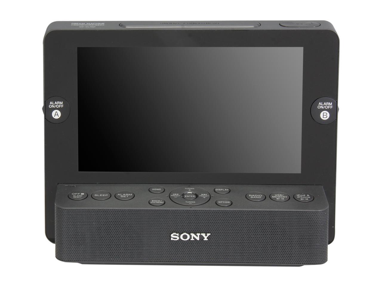 Refurbished: SONY Multi-function Clock Radio for iPod ICF-CL75IP ...