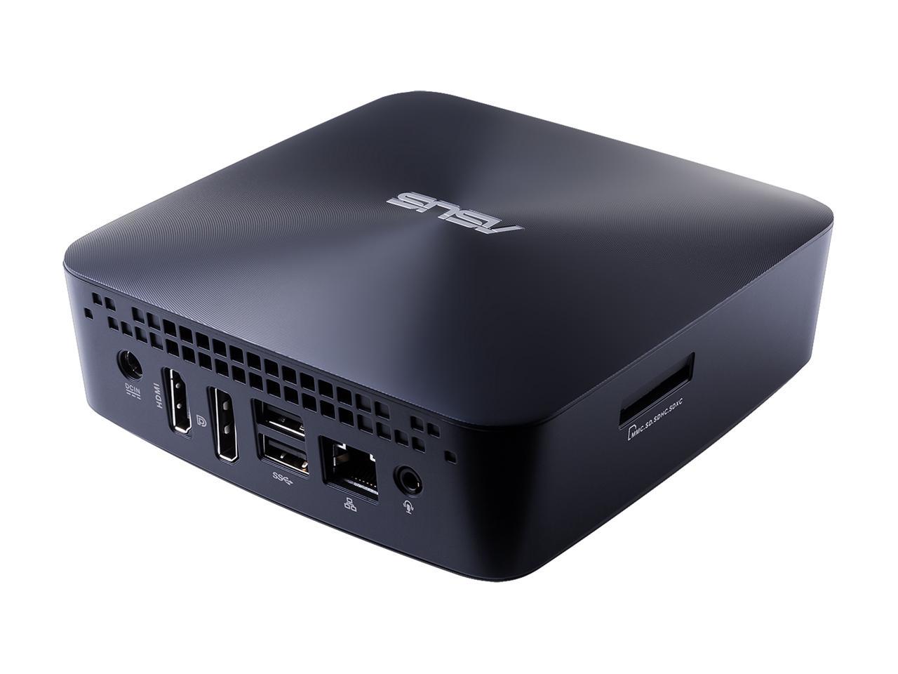 ASUS VivoMini UN65U Barebones Mini PC with Intel Core i7-7500U and ...