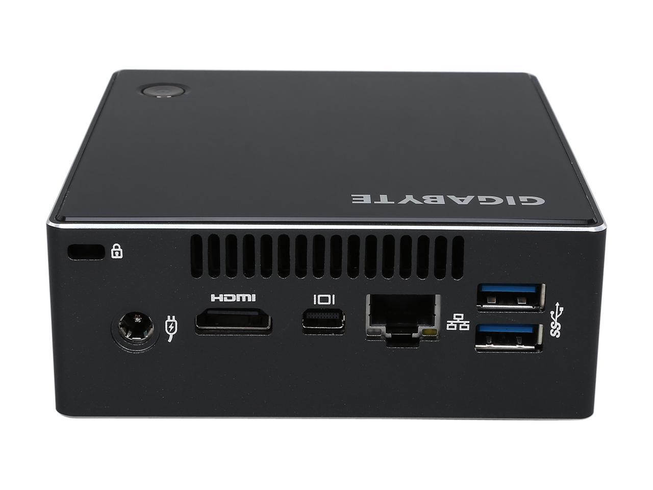 GIGABYTE GBBXI3H4010 Black MiniPC Barebone
