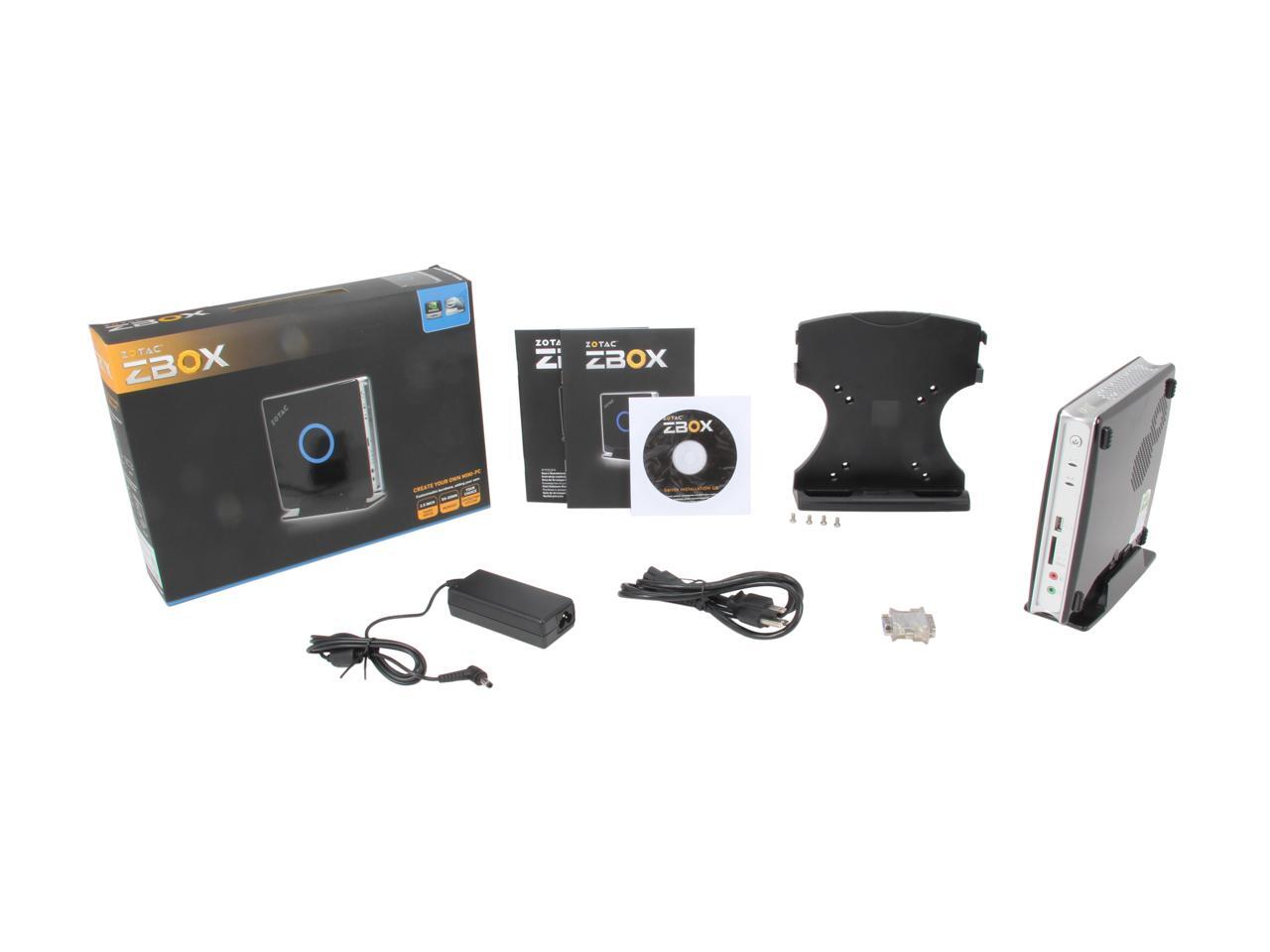 Zotac ZBOX-ID41-U Black Mini / Booksize Barebone System - Newegg.com