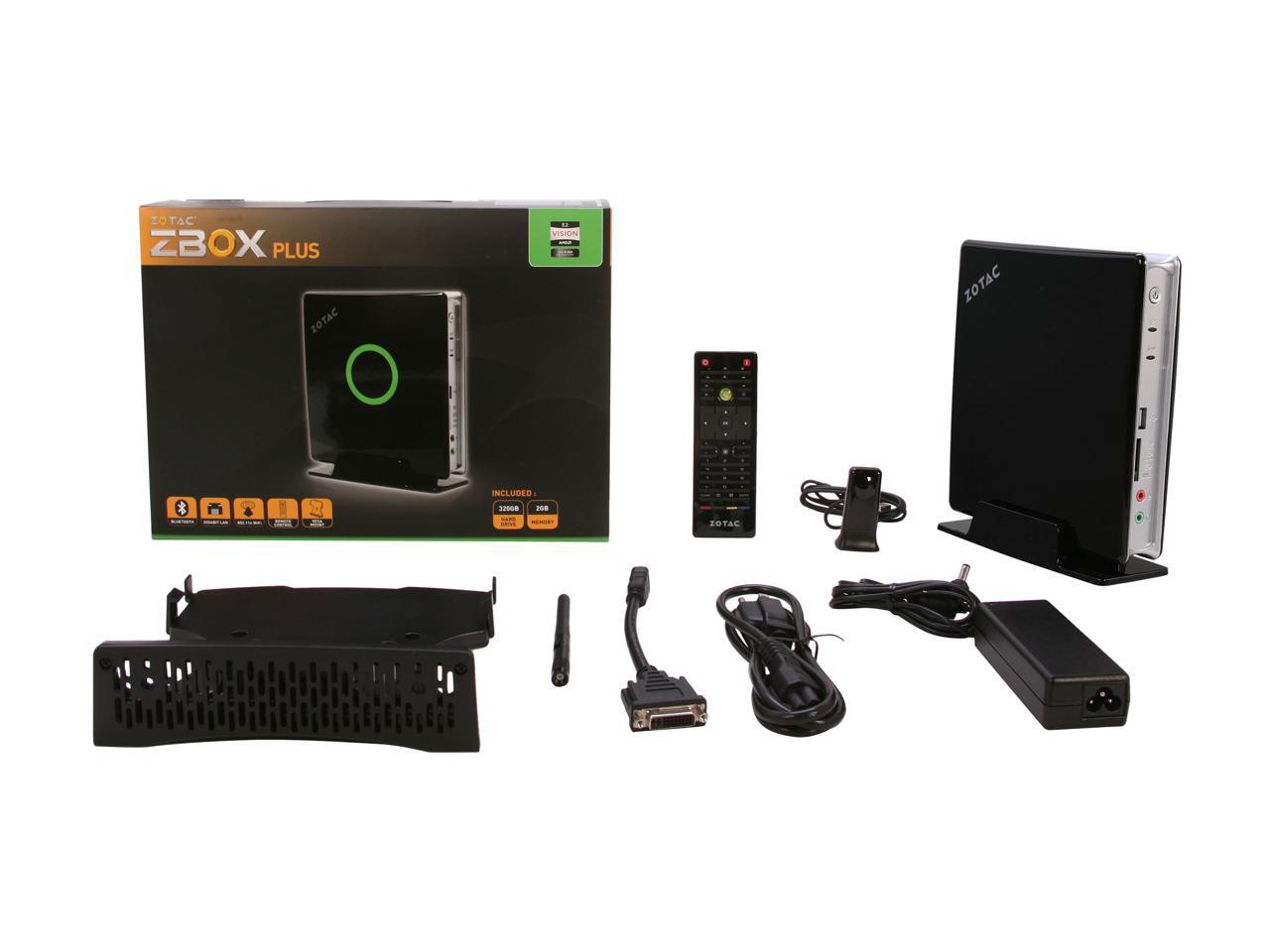 Zotac ZBOXAD04PLUSU Black Mini / Booksize Barebone System