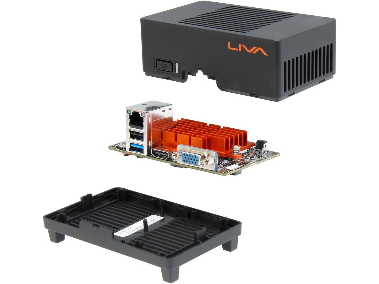 LIVA 32GB 2GB DDR3L RAM installed 32GB eMMC Storage 
