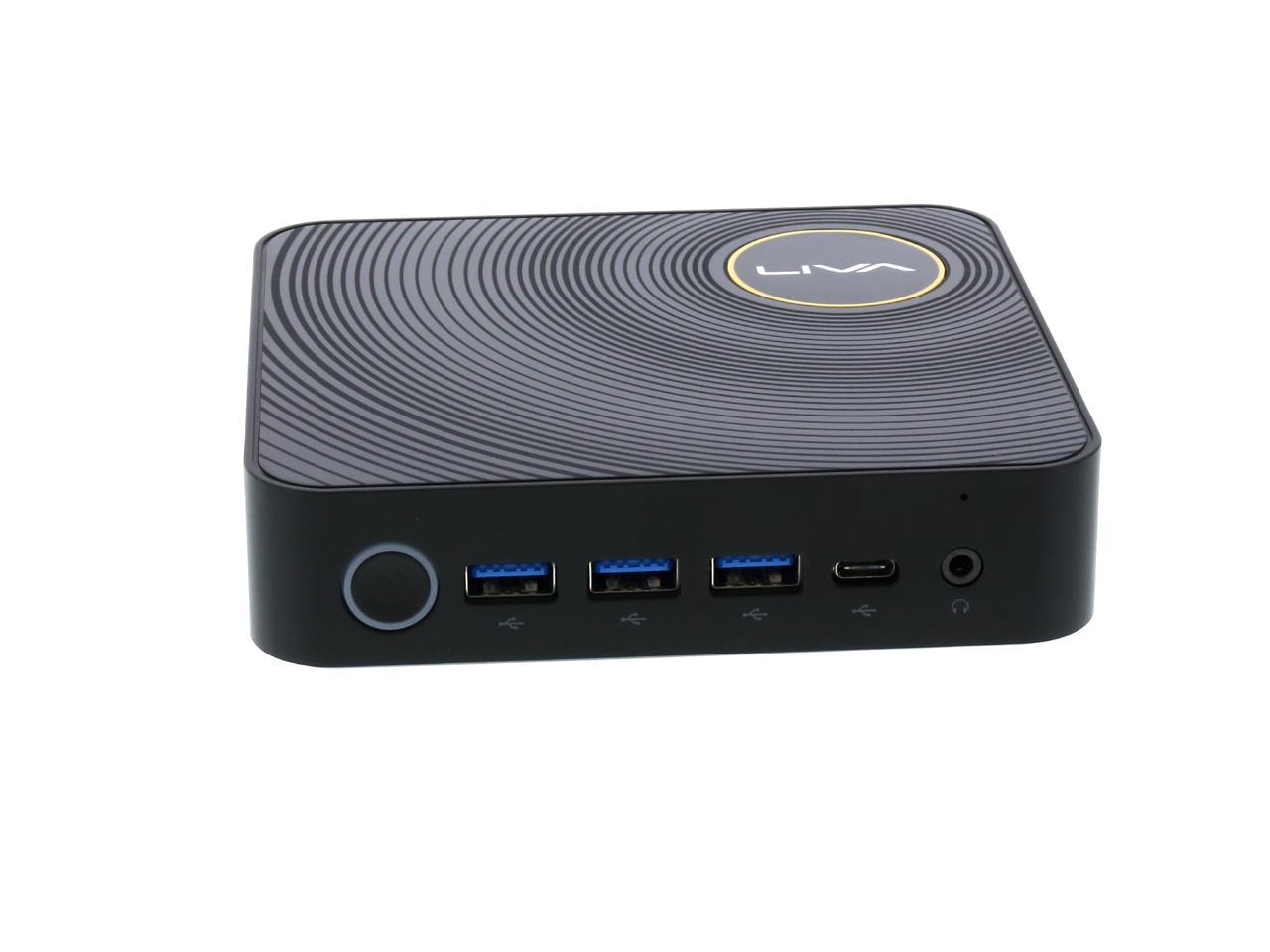 Ecs Liva Z Mini Pc Intel N3350 Fanless Dual Lan 4k Uhd Display 4gb Ddr3l Ram 32gb Emmc Newegg Com