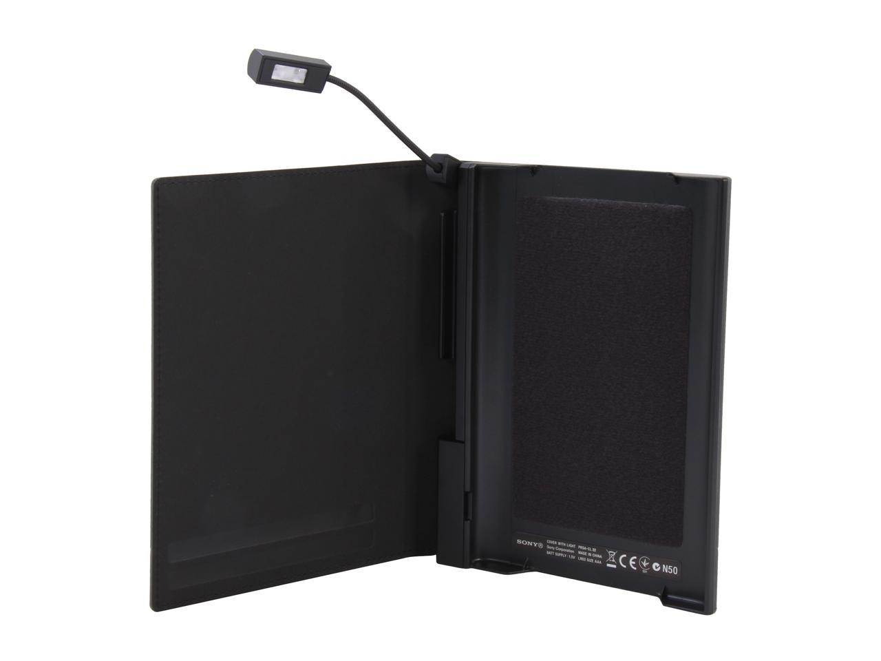 Verdikken kijken Observeer Open Box: Sony Black Reader Cover with Light Model PRSA-CL22B - Newegg.com