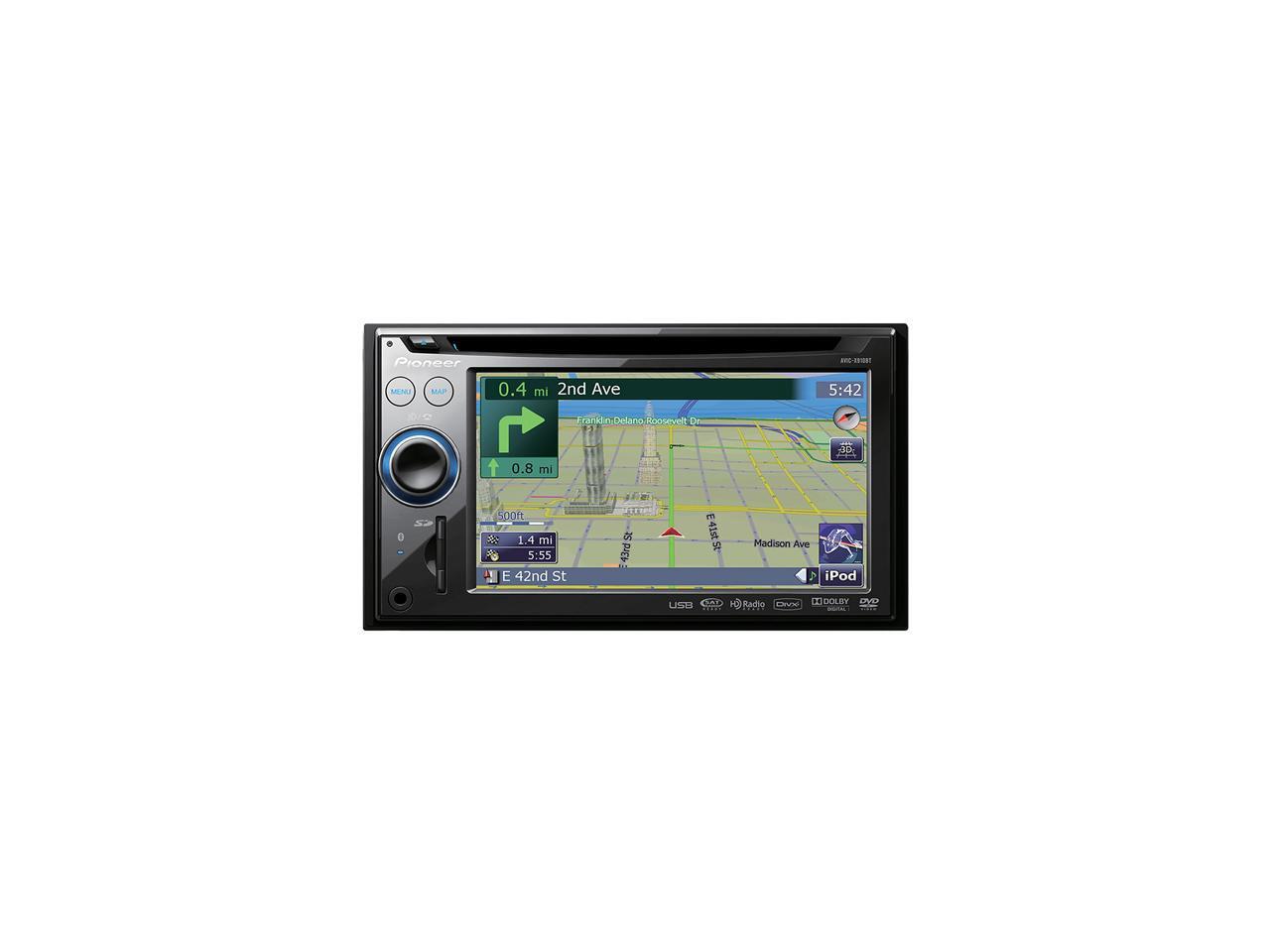 Pioneer 5.8" InDash Navigation with DVD/CD Player