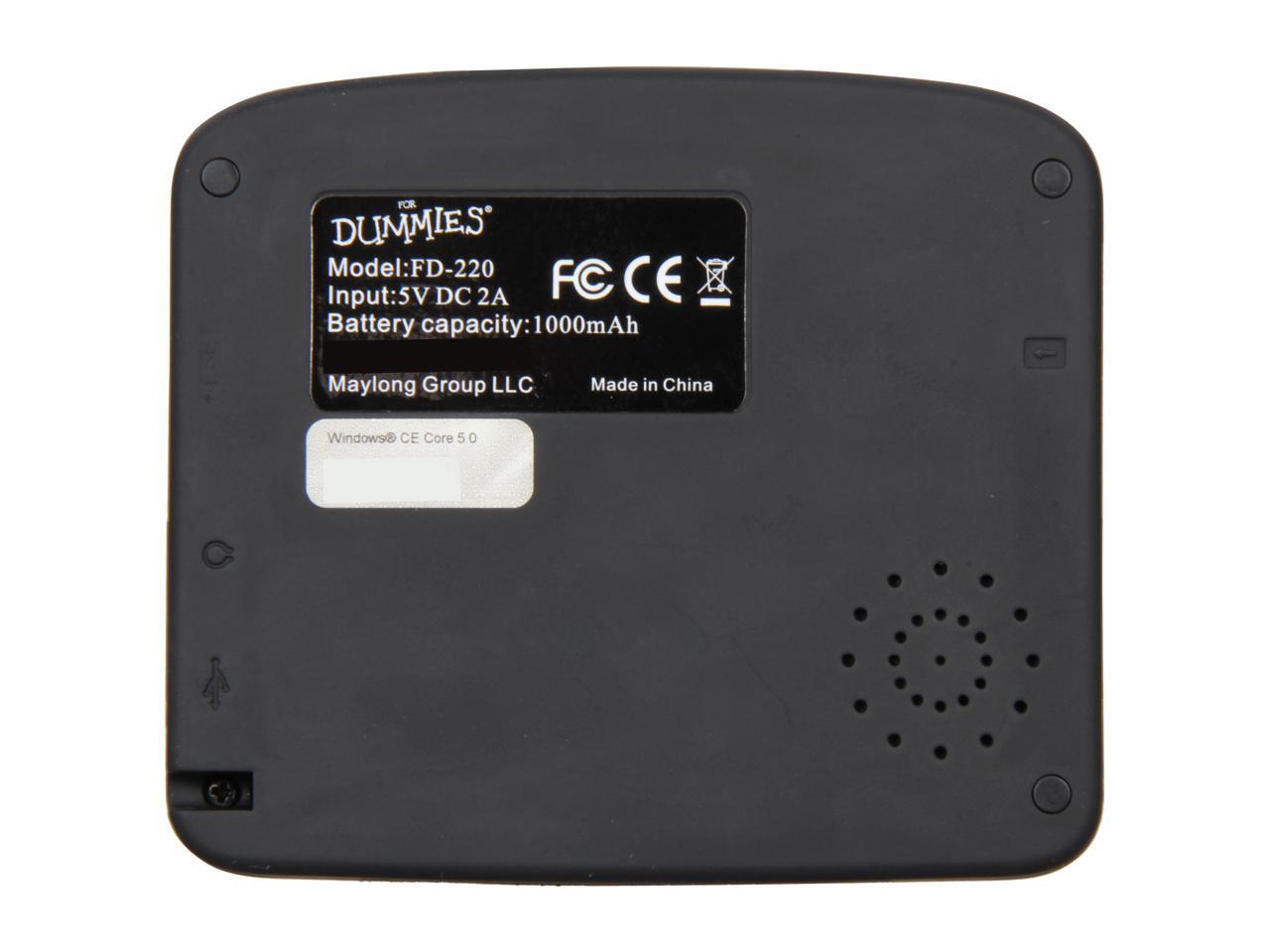 Maylong GPS Navigation for Dummies FD220 3.5" Portable GPS Navigator