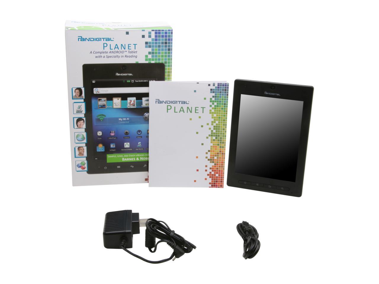 Pandigital 7" Touchscreen Media Tablet with Google Android and