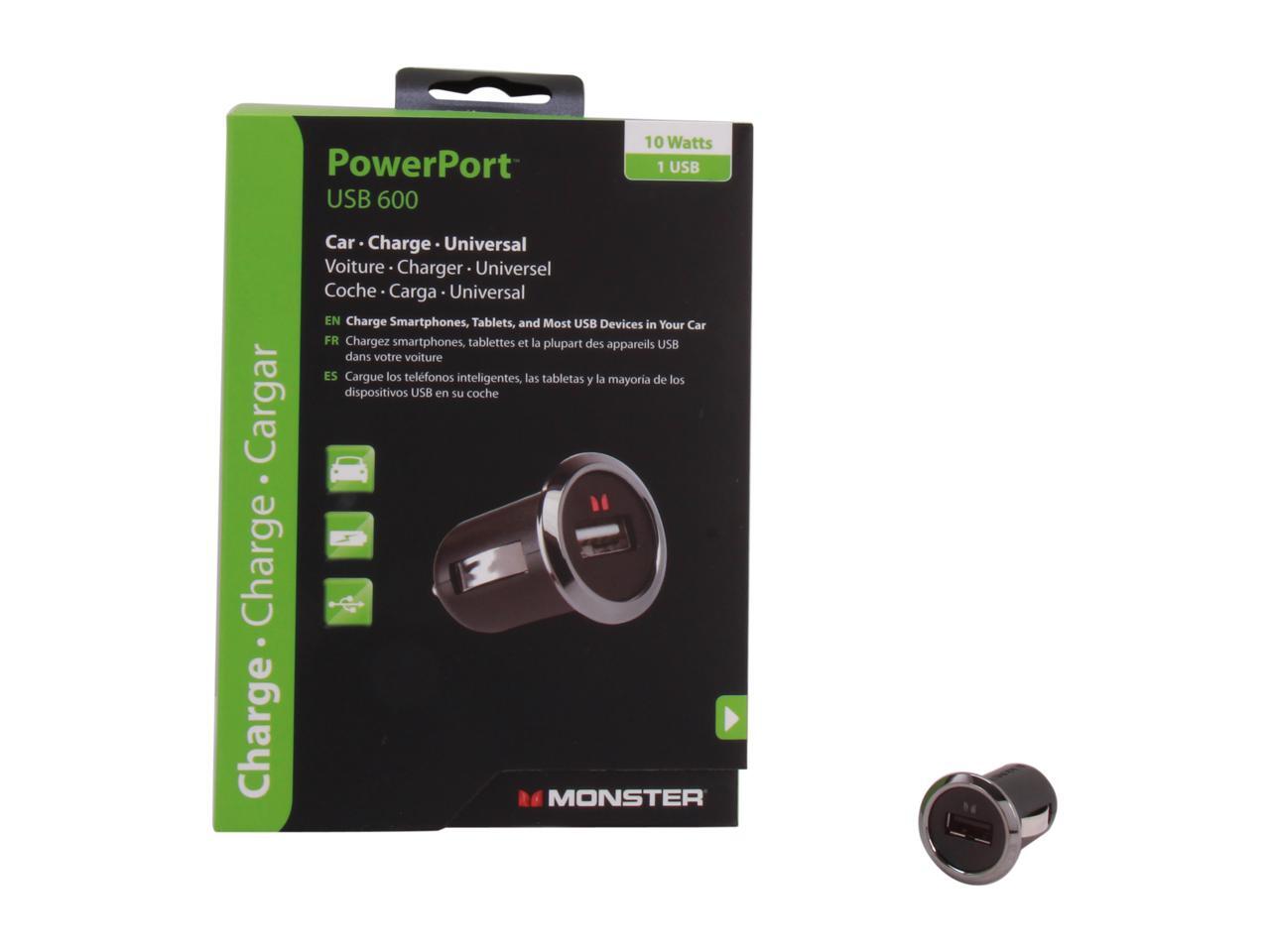 Monster Car Charger PowerPlug USB 600