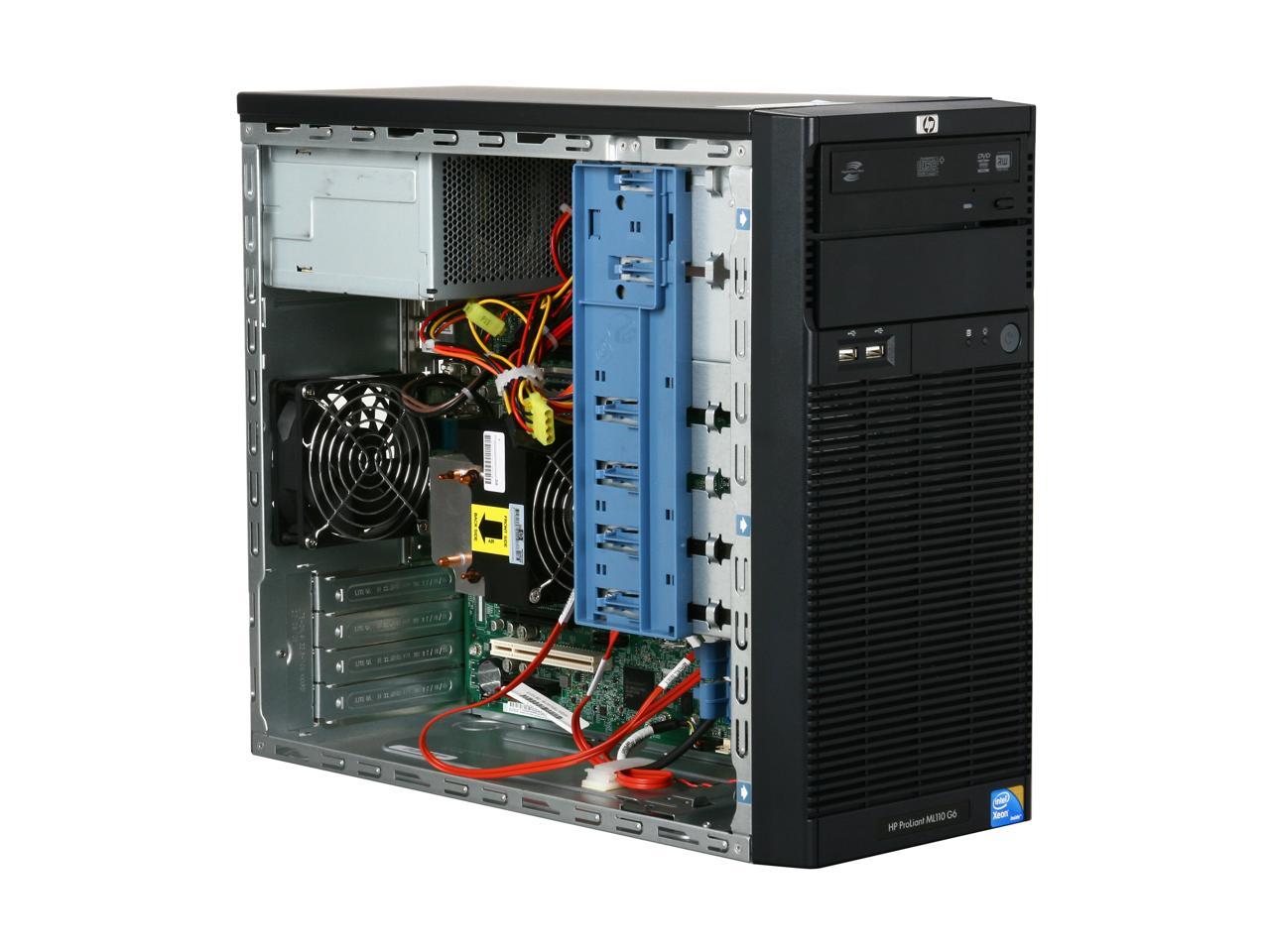 Hp proliant ml110 g4 не запускается