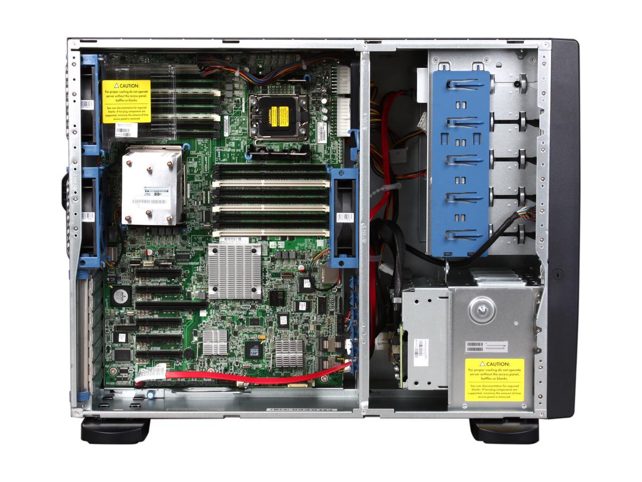 HP ProLiant ML350 G6 Tower Server System Intel Xeon E5620 2.40GHz 4C/8T