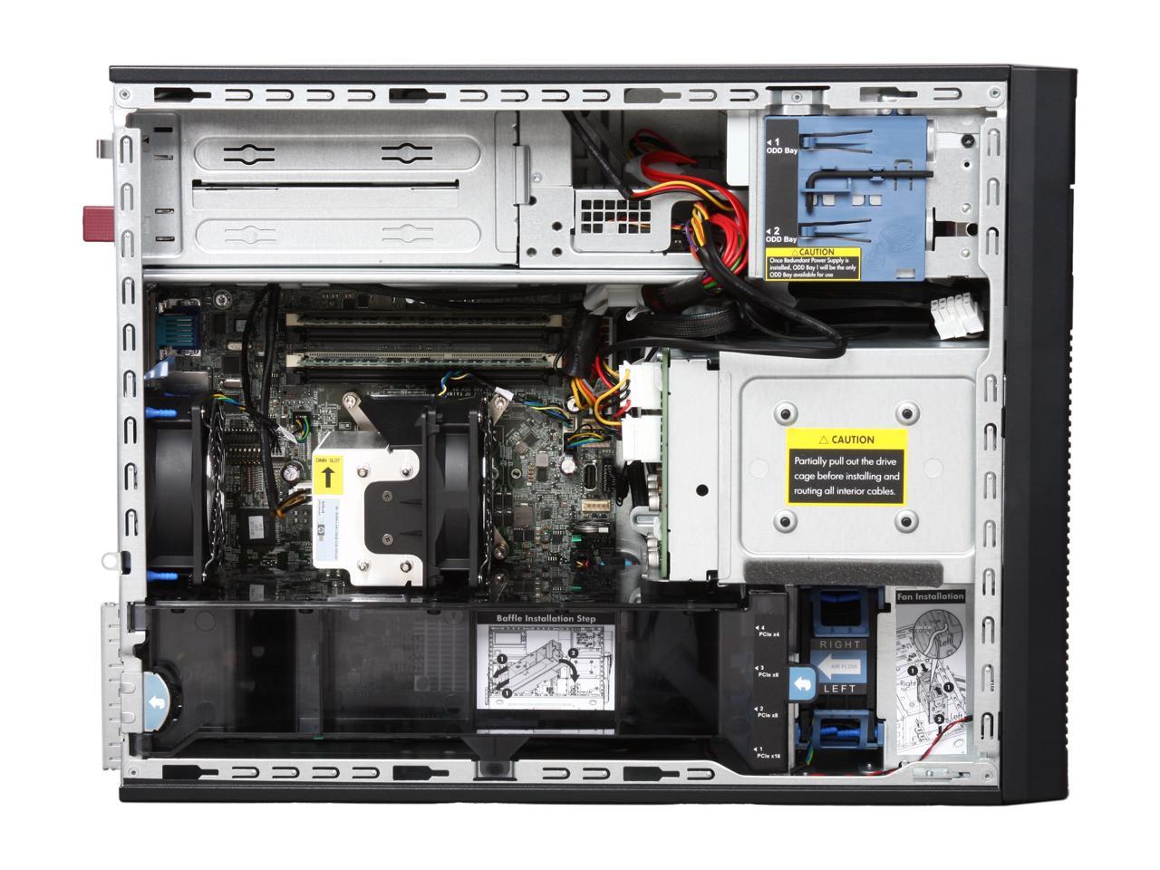 HP ProLiant ML110 G7 Tower Server System Intel Xeon E3-1240 3.3GHz 4