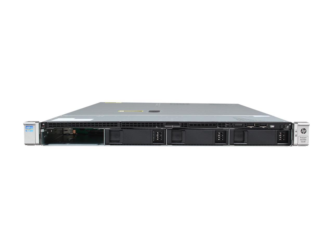 HP ProLiant DL320e Gen8 Rack Server System Intel Xeon E3-1240V2 3.4GHz ...