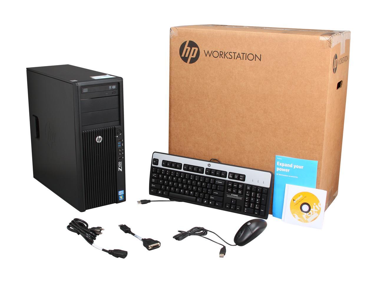 HP Z420 Workstation Convertible Minitower Server System Intel Xeon E5