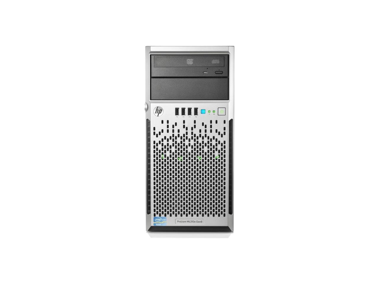 Hp Proliant Ml310e Gen8 V2 Micro Tower Server System Intel Xeon 1240 V3 3 4ghz 4c 8t 8gb Operating System None 001 Newegg Com