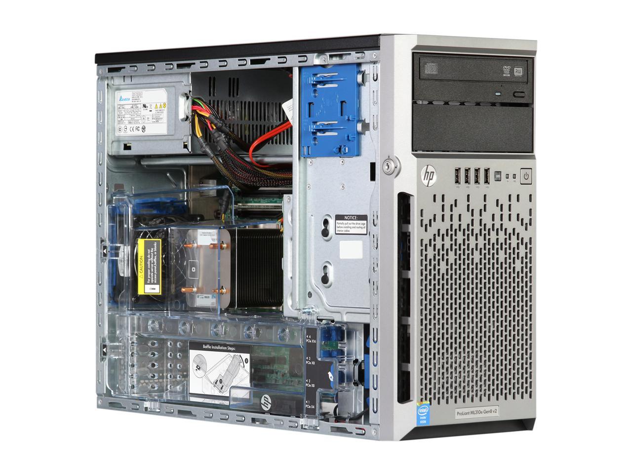 HP ProLiant Ml310e Tower Server Server HP ProLiant ML310e G8 Cu