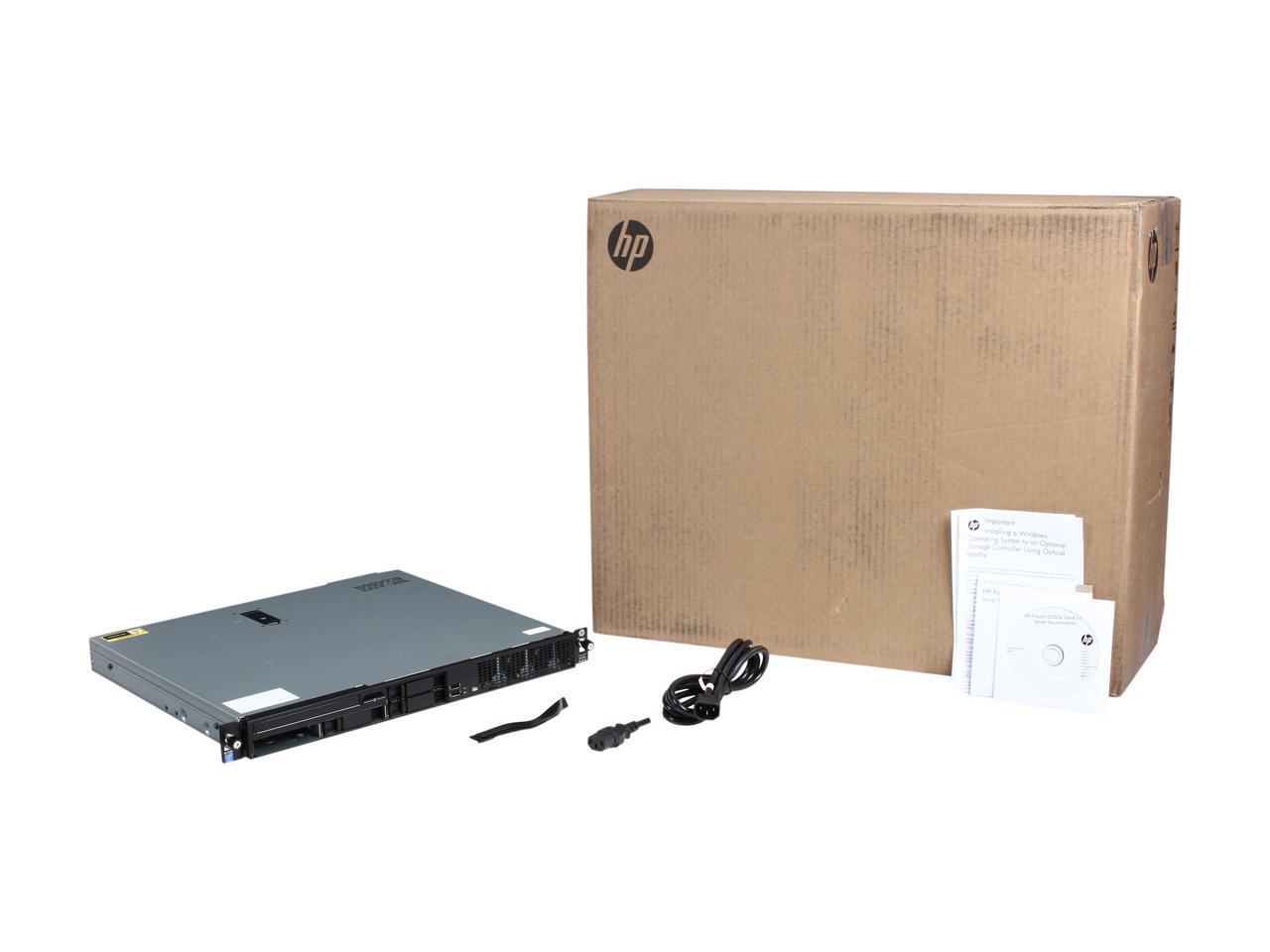 HP ProLiant DL320e Gen8 v2 Rack Server System Intel Xeon E3-1240 v3 3 ...