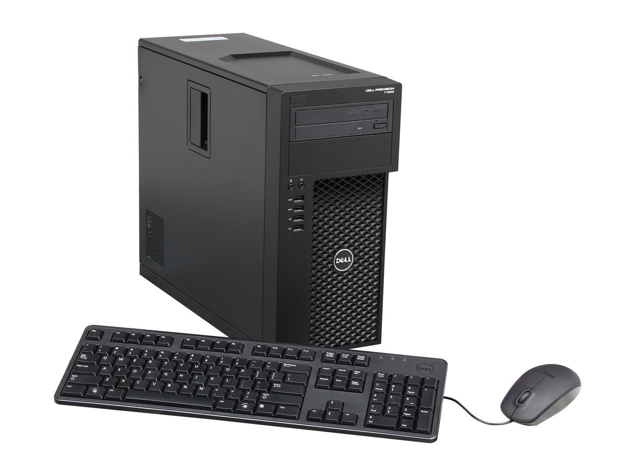 DELL Precision T1650 Minitower Workstation Intel Xeon E31240V2 3.4GHz