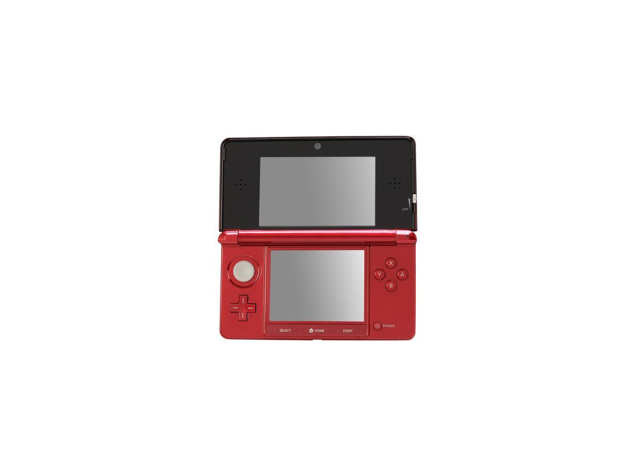 Nintendo 3DS Flame Red with Super Mario 3D Land