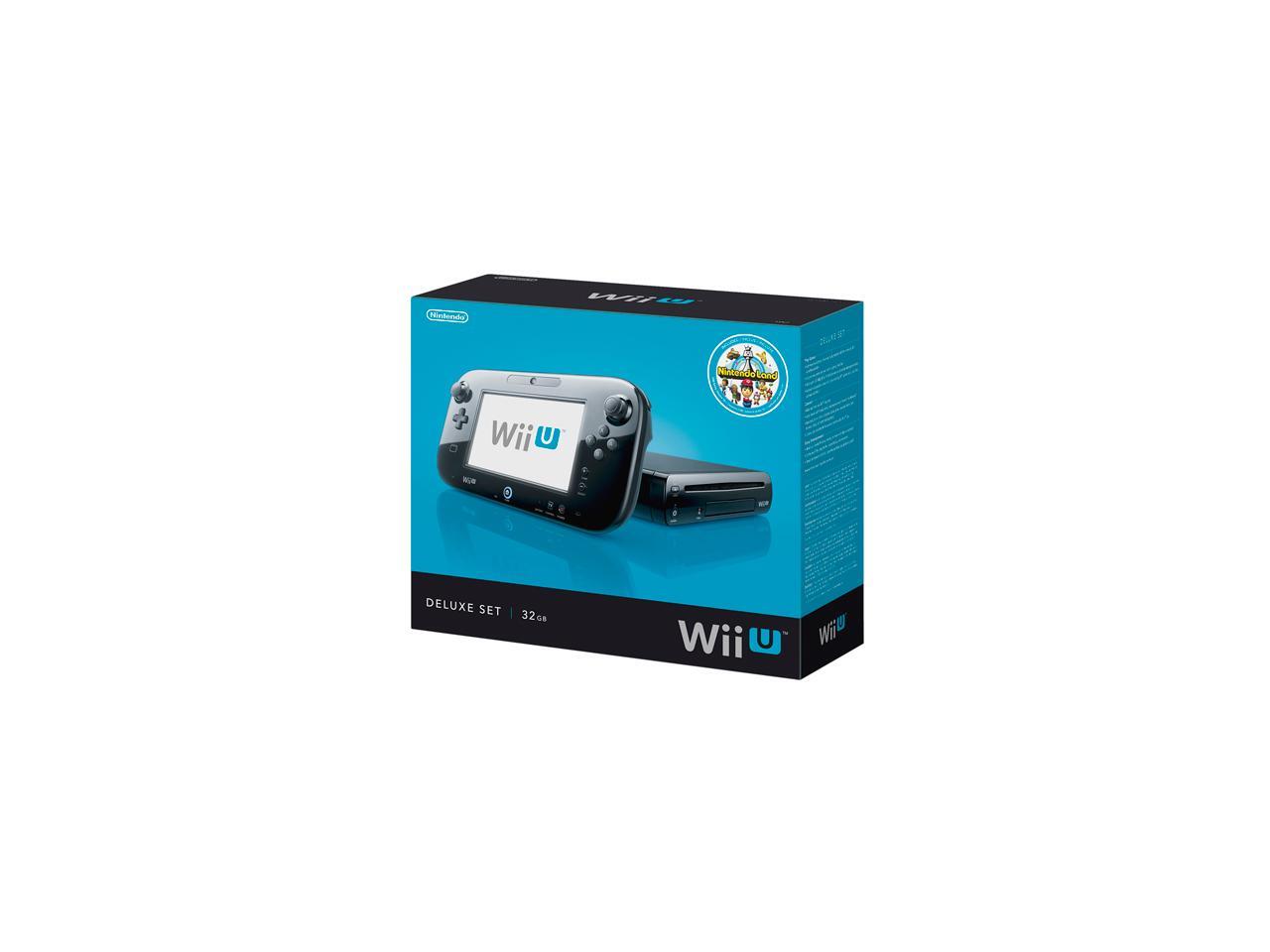 Nintendo Wii U Deluxe System Black
