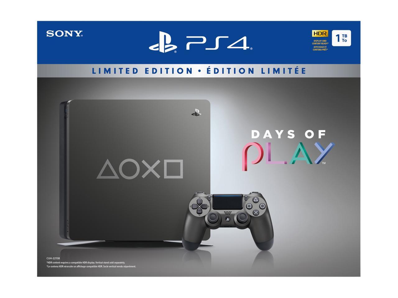 Slim Sony 1TB Limited Edition Console - Call Of Duty WWII
