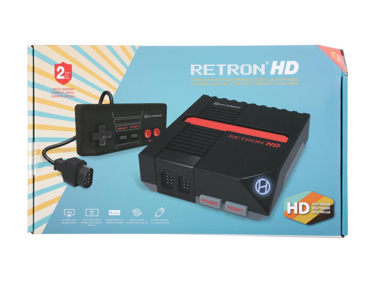  Hyperkin RetroN 1 HD Gaming Console for NES - Black - Newegg.com