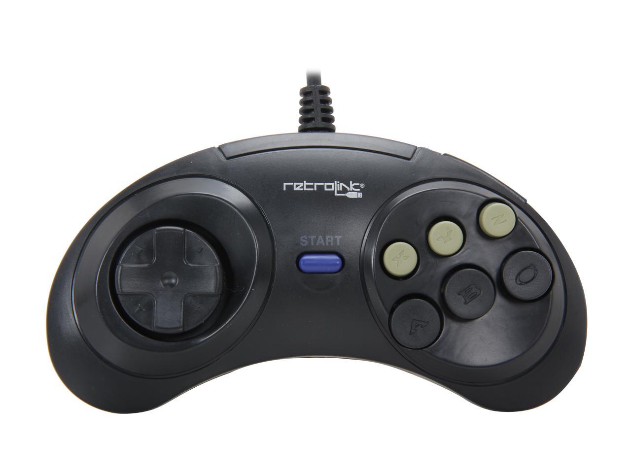 Retro-Link Genesis - PC USB Controller - 6 Button - Newegg.com