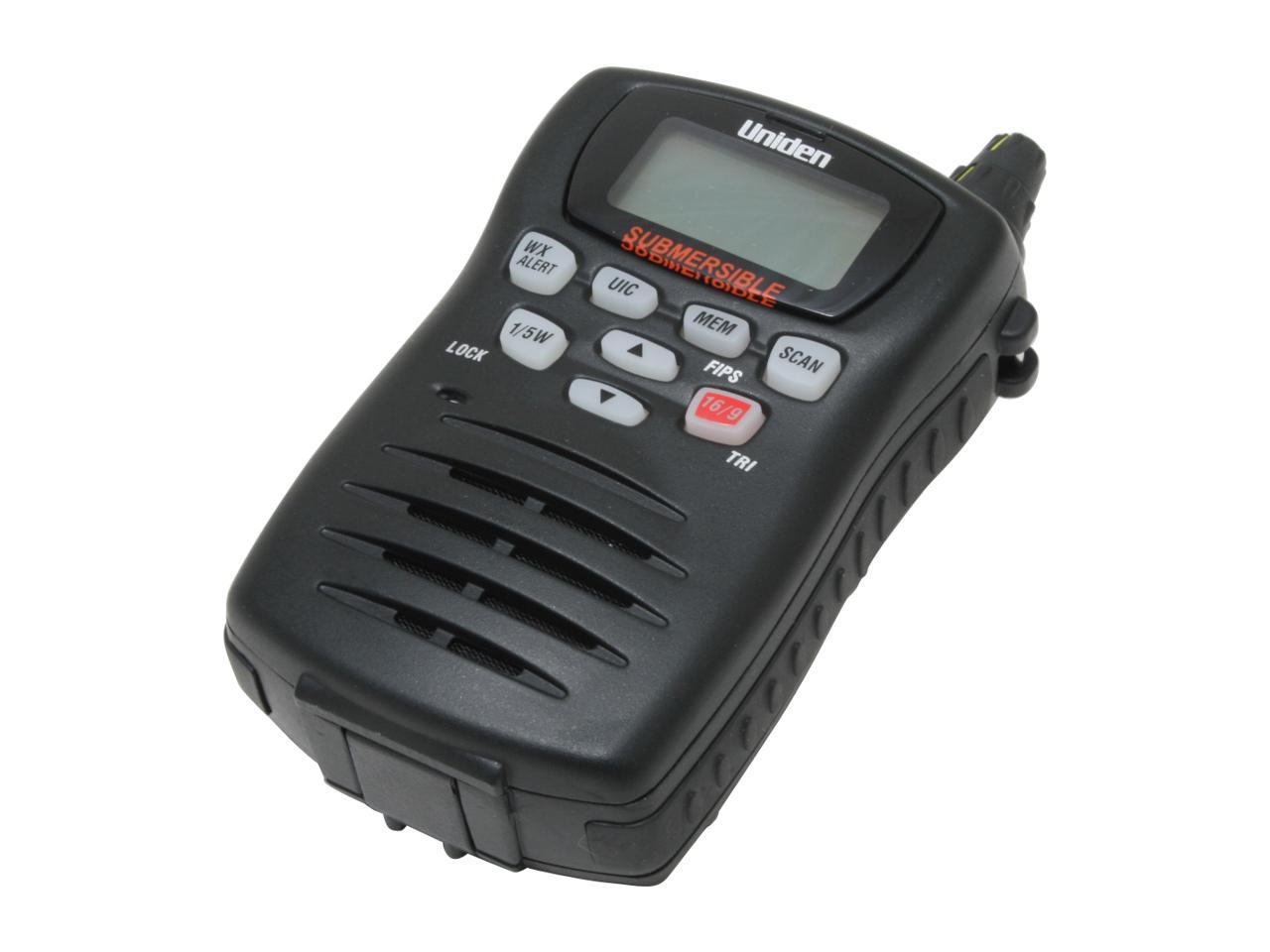 Uniden VOYAGER Ultra Compact VHF Handheld Marine Radio