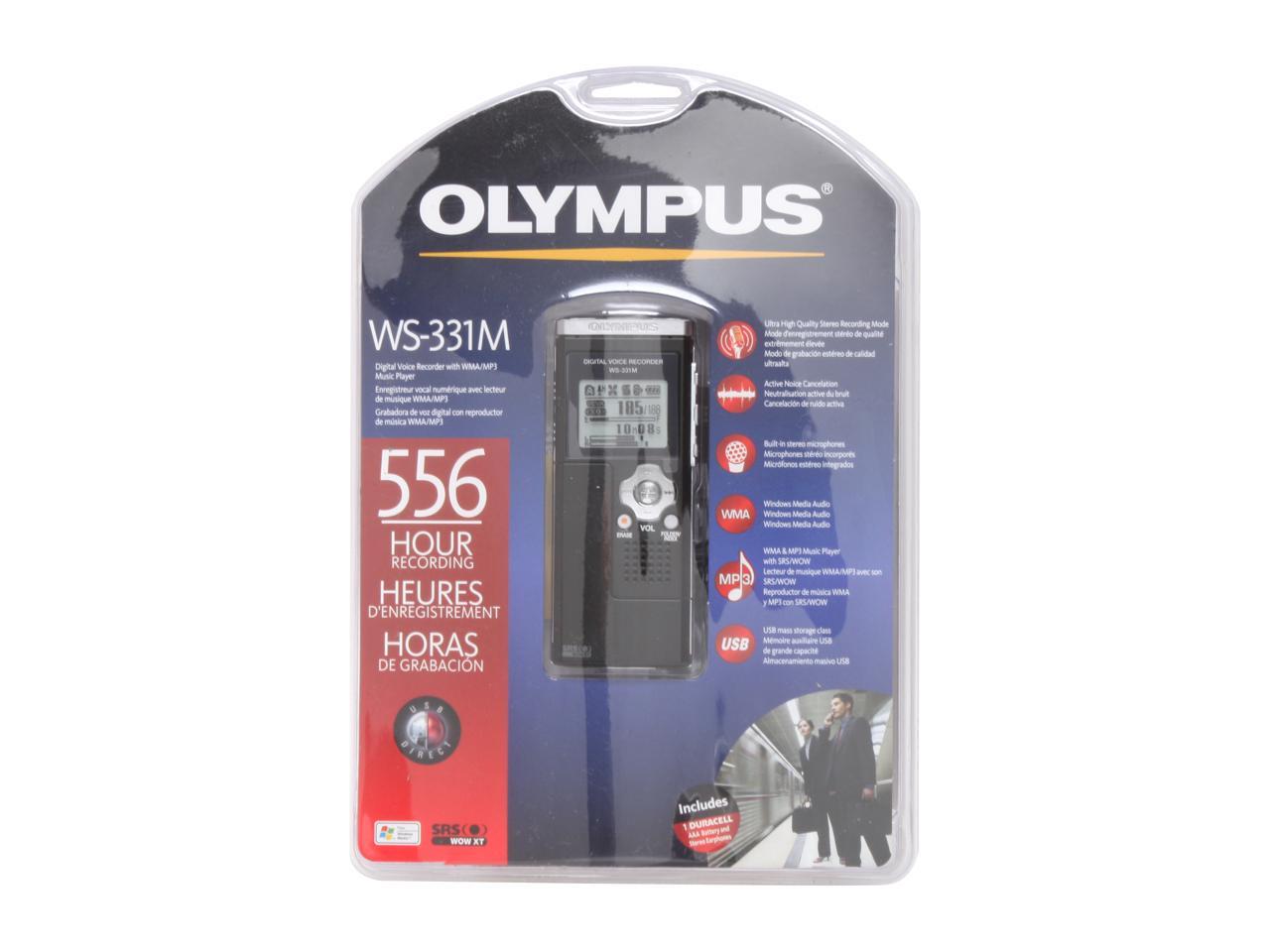 OLYMPUS WS331M Digital Voice Recorder