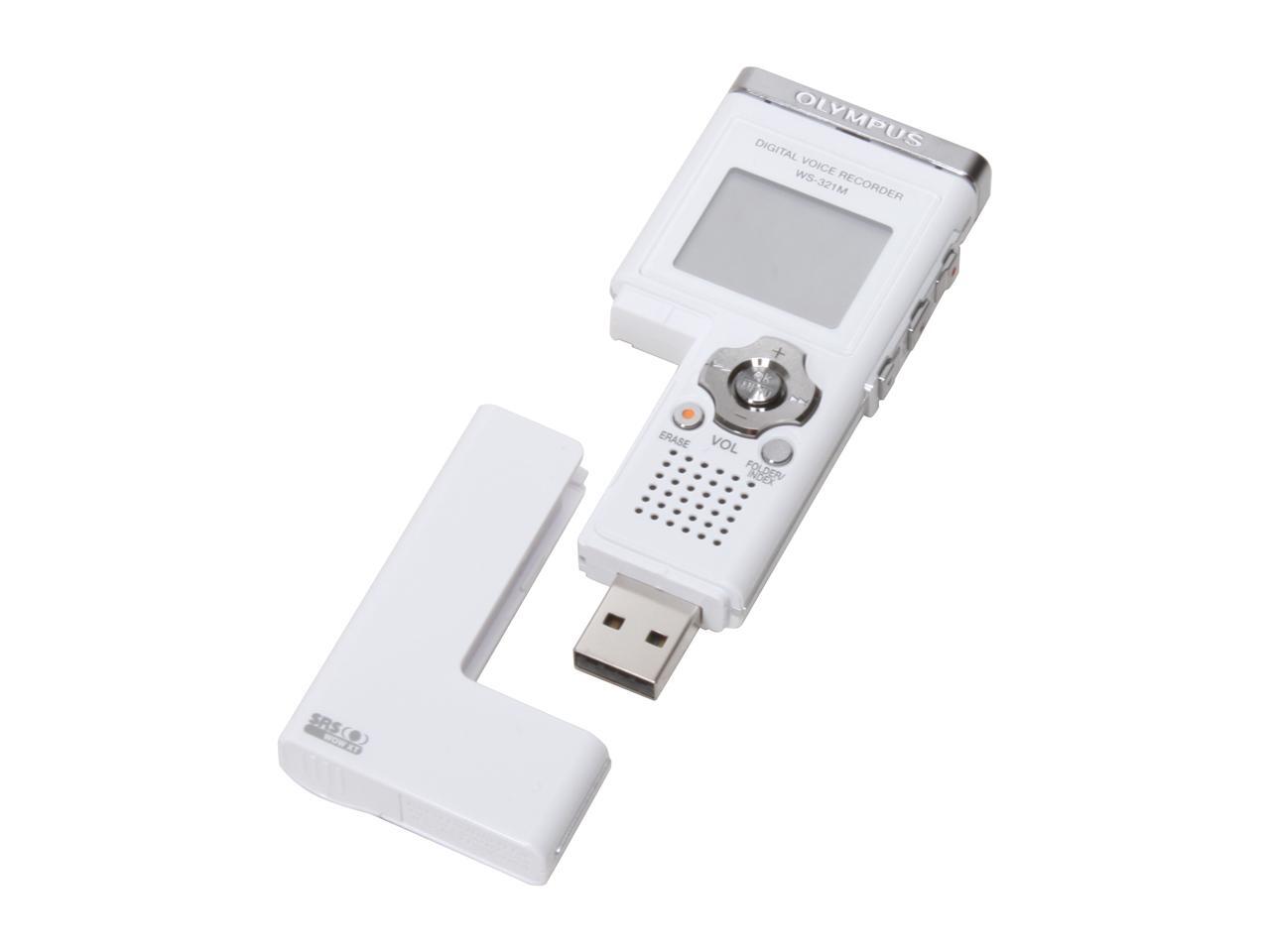 OLYMPUS WS321M Digital Voice Recorder with Music Player