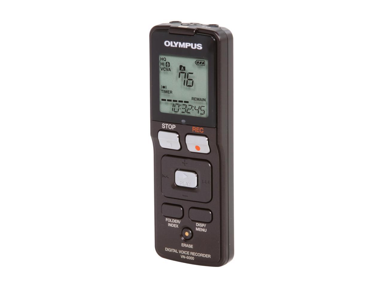 OLYMPUS VN-6000 Recorder with Built-in 1GB Flash Memory & LP Mode ...