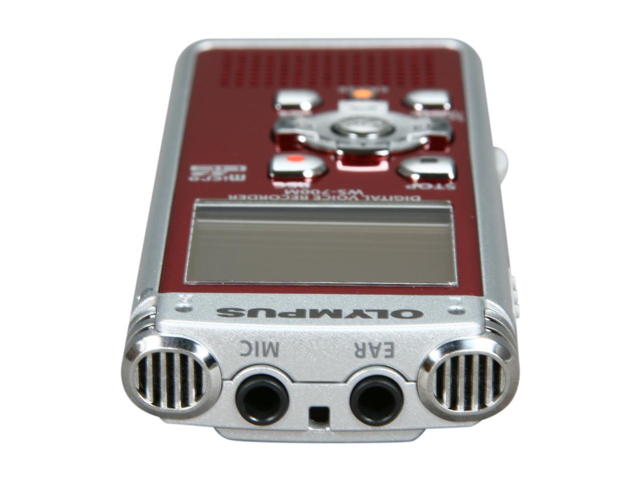 OLYMPUS WS700M Digital Voice Recorder (Red) Newegg.ca