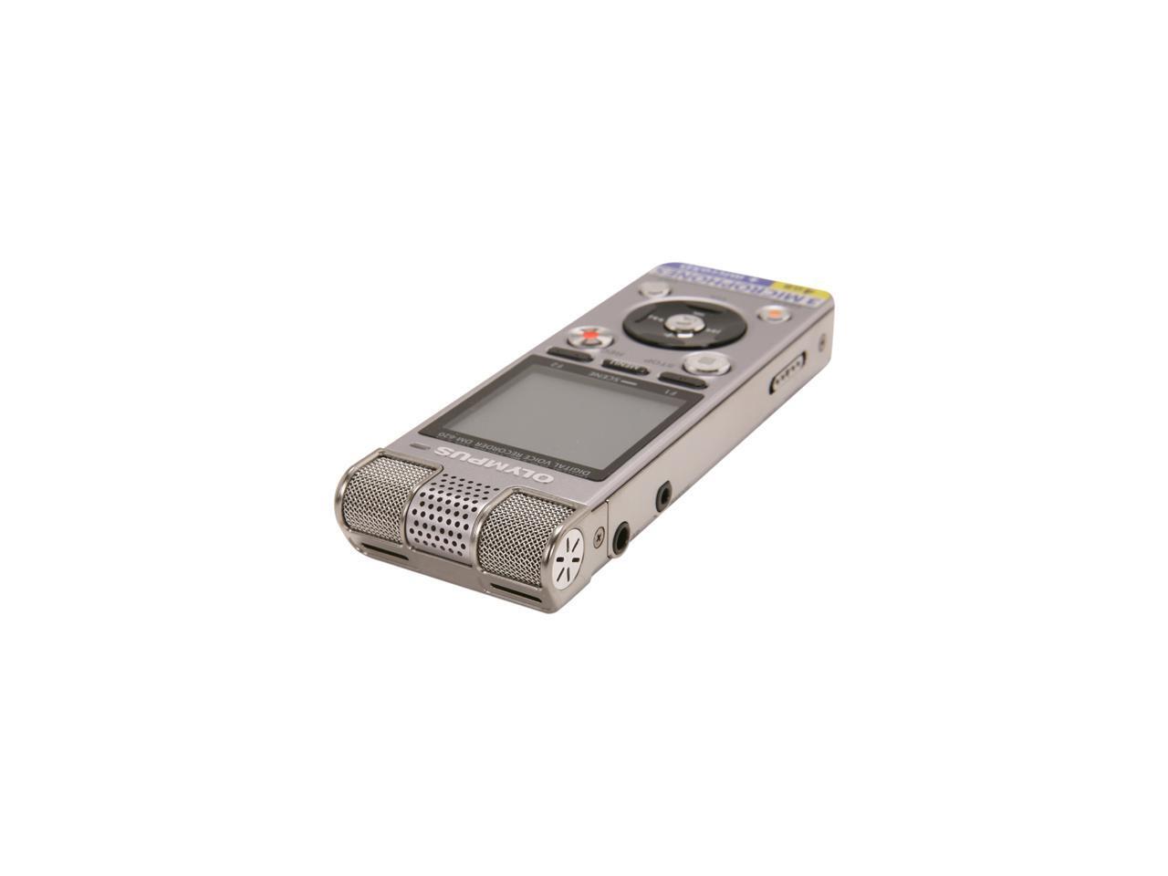 OLYMPUS DM620 Linear PCM TRESMIC Digital Voice Recorder Silver