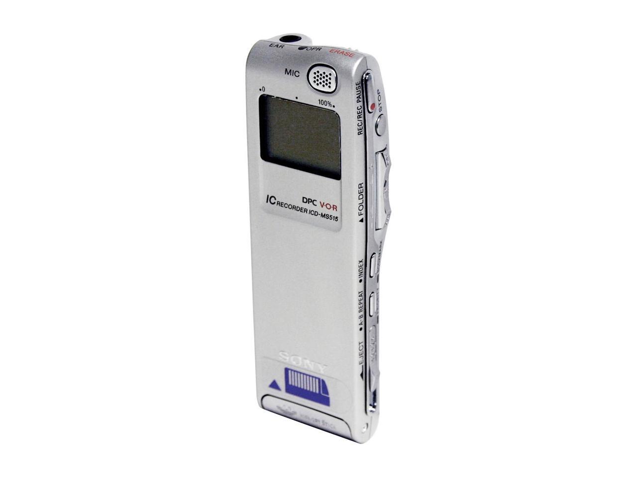 SONY ICDMS515 Memory Stick Portable Digital Voice Recorder