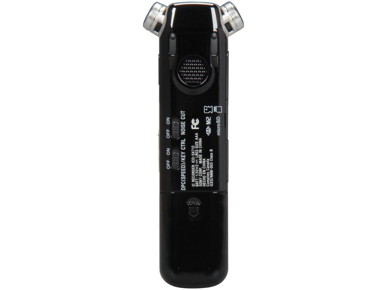 SONY ICDSX712 Digital Voice Recorder